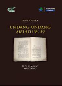 Image of Undang-Undang Melayu W. 59