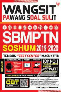 Image of WANGSIT pawang soal sulit SBMPTN SOSHUM 2019-2020